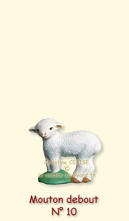 N°10 Mouton debout